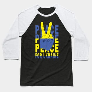 Peace For Ukraine Baseball T-Shirt